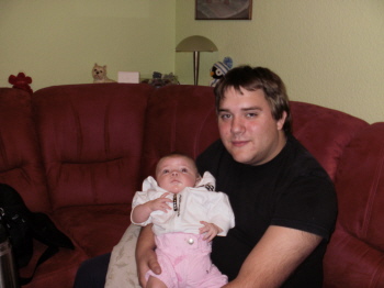 Sohn Benjamin mit Tochter